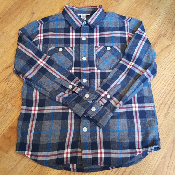 Lands' End Other - Land's End Boy's Flannel Plaid Shirt